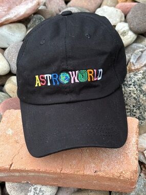 Travis Scott Astroworld Dad Hat Cap Strap Back Wish You Were Here Concert Fest
